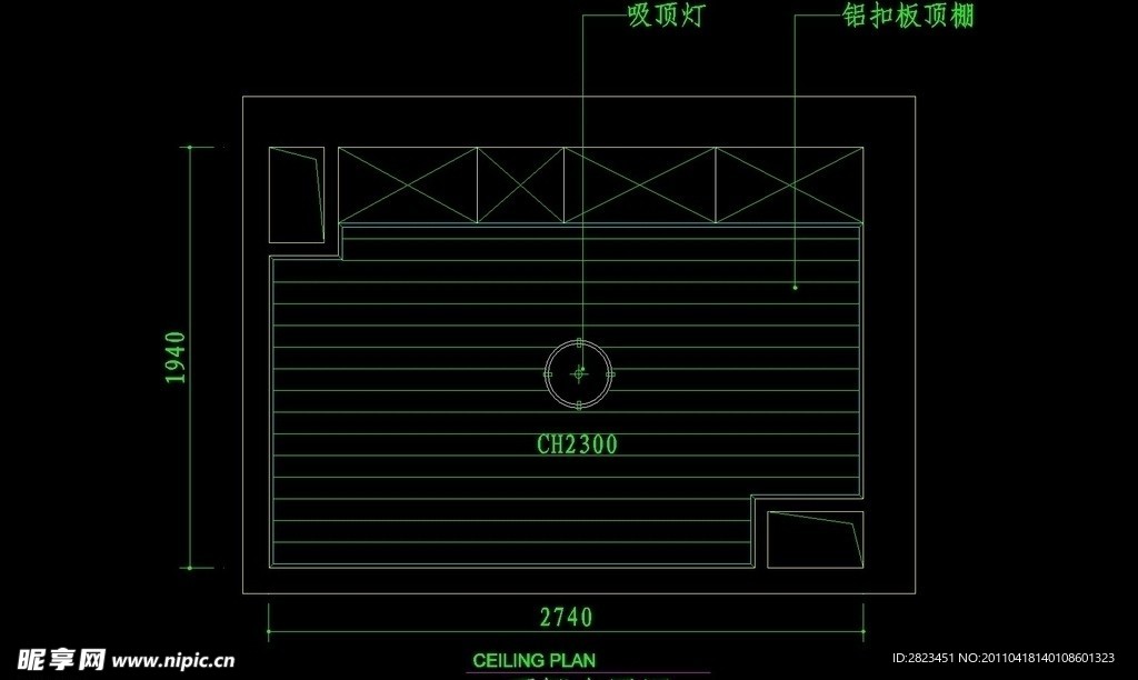 CAD设计之厨房