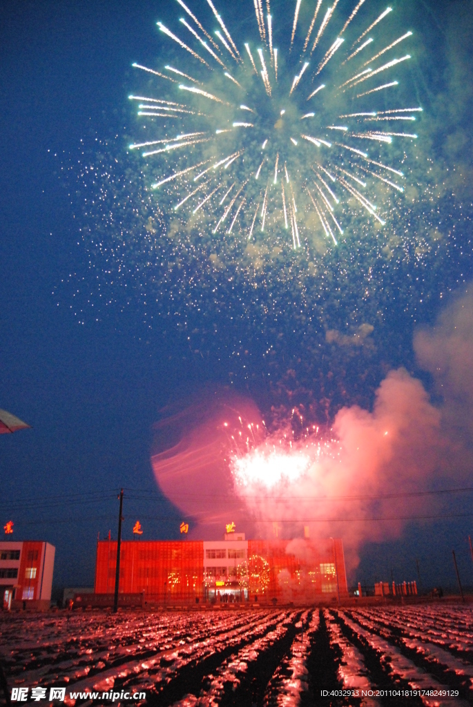 烟花 焰火 景观 庆祝 节日