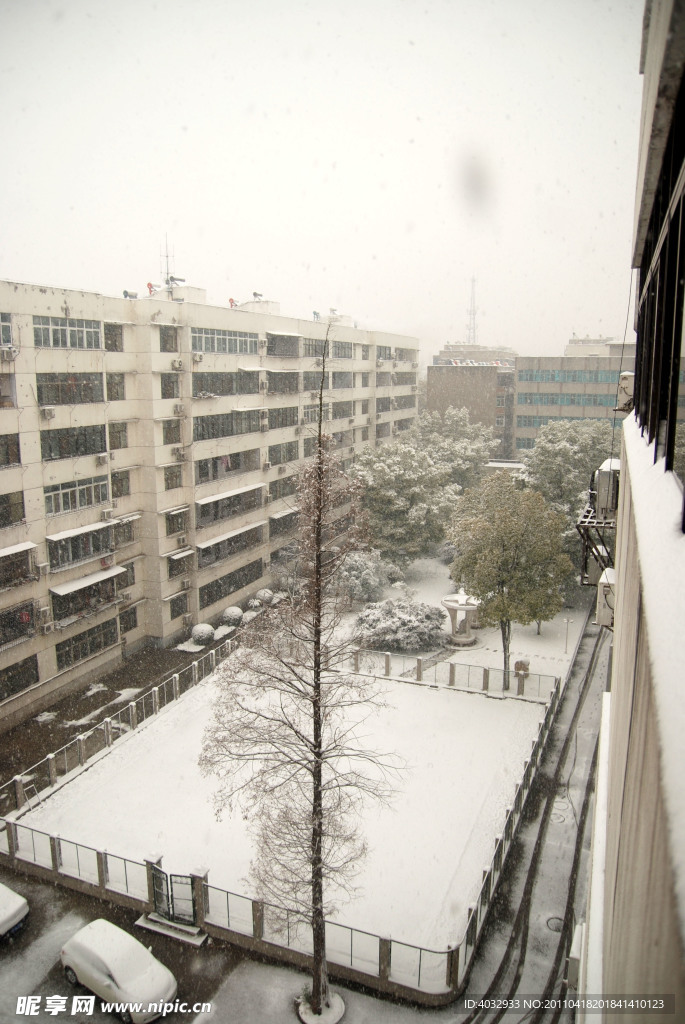 下雪 雪景 冬天