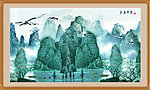 风景画 江南早春