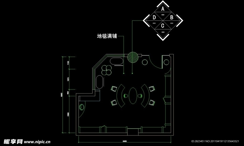 CAD之店面设计