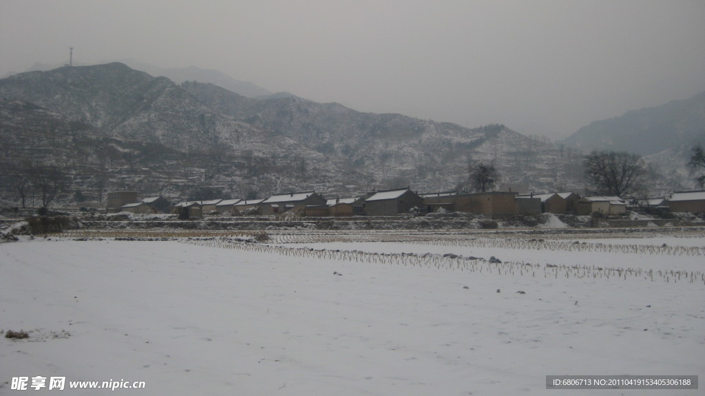 家乡的雪景