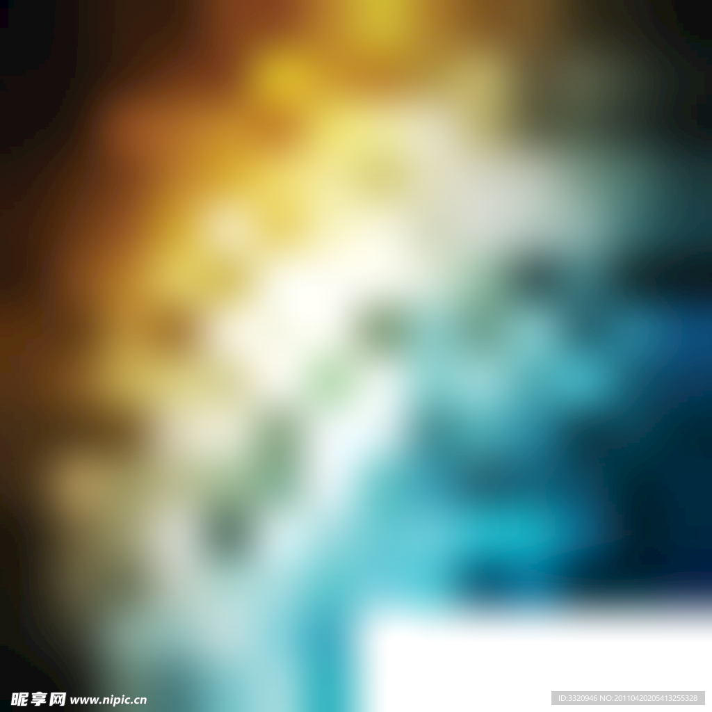 动感幻彩线条矢量素材