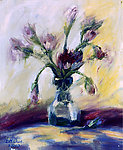 花卉油画