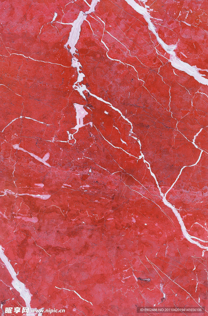 大理石纹 石纹素材 珊瑚红