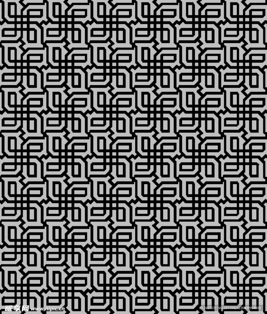 无缝古典花纹底纹