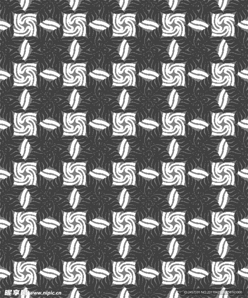 无缝古典花纹底纹