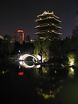 大明湖夜景