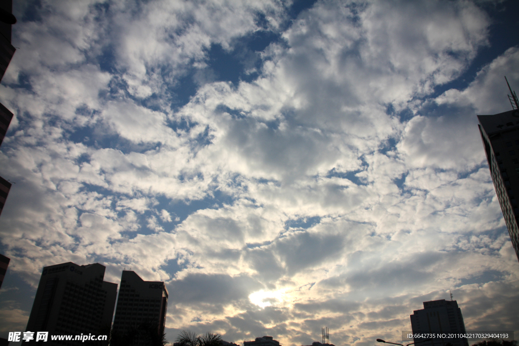 城市的天空