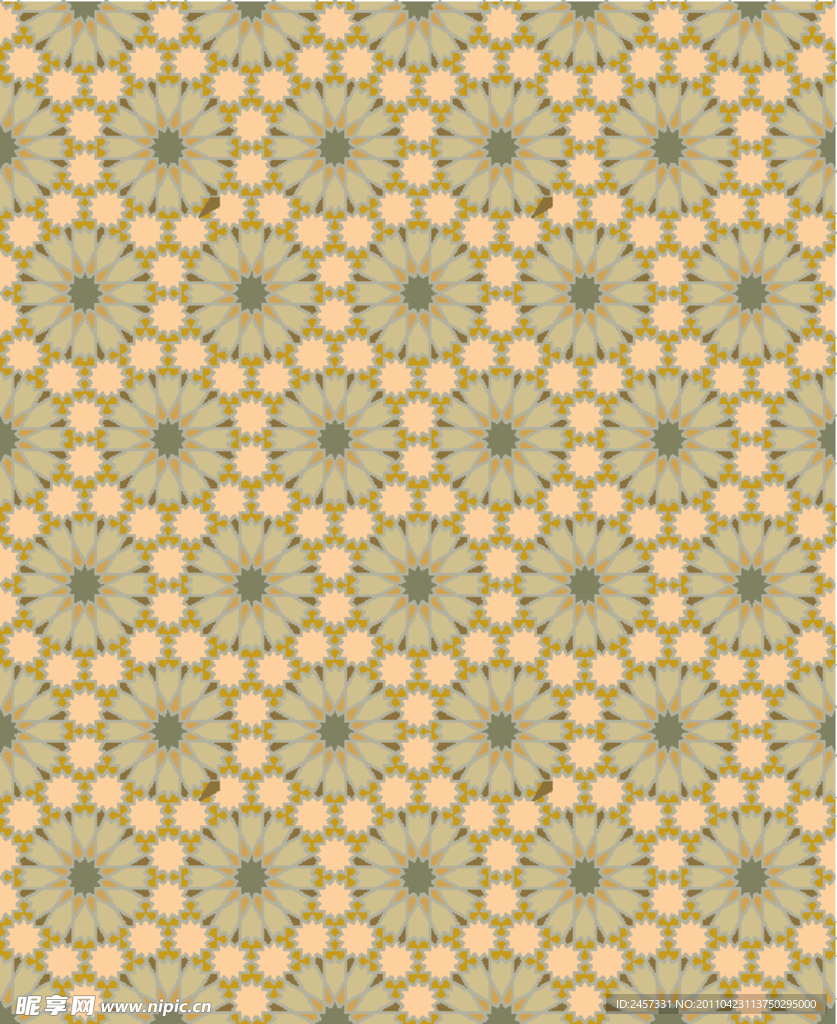 无缝古典花纹底纹