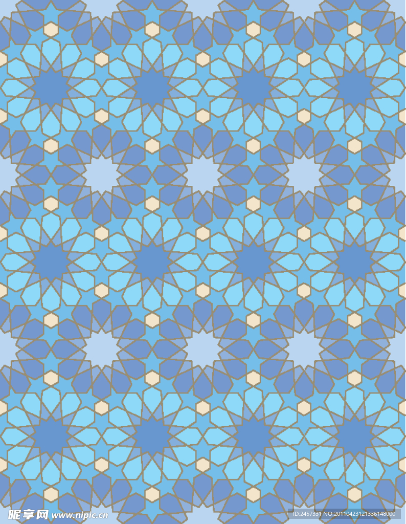 无缝古典花纹底纹