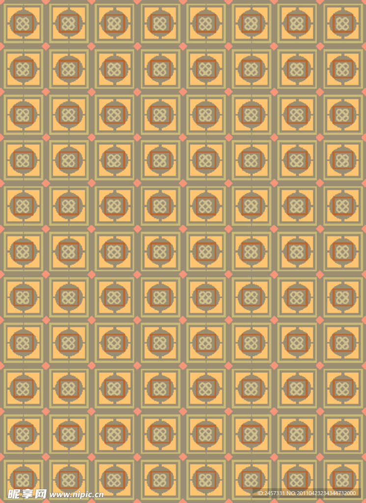 无缝古典花纹底纹