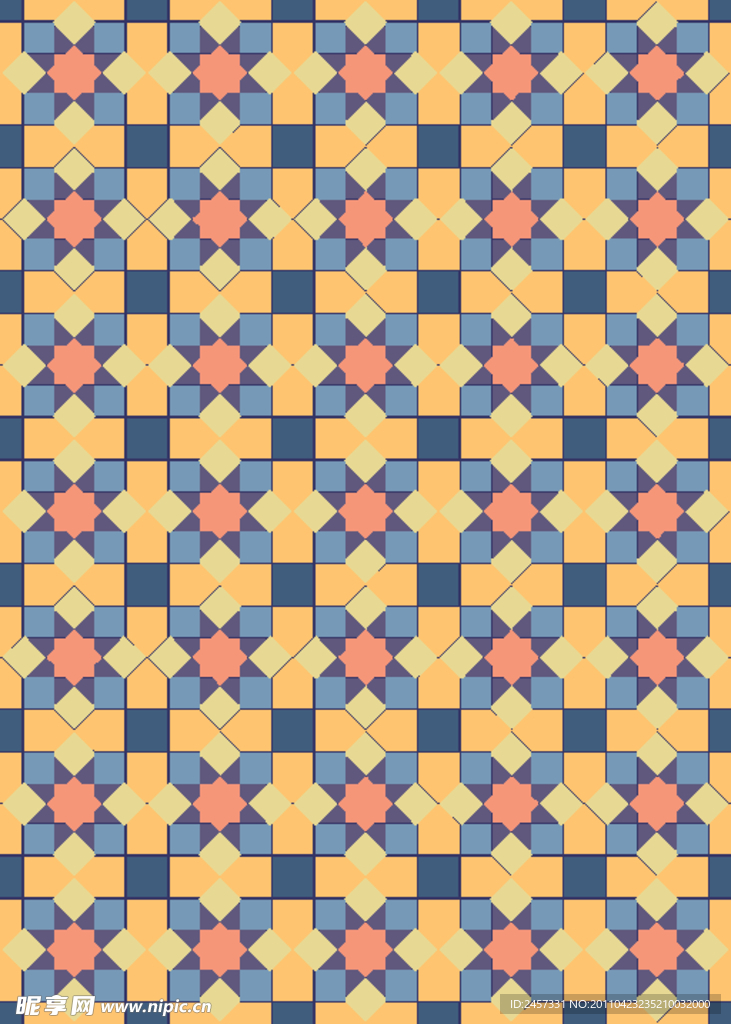 无缝古典花纹底纹