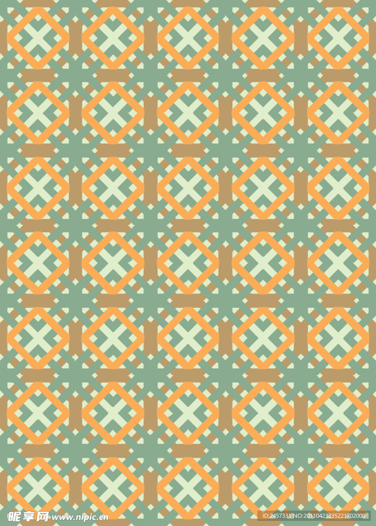 无缝古典花纹底纹