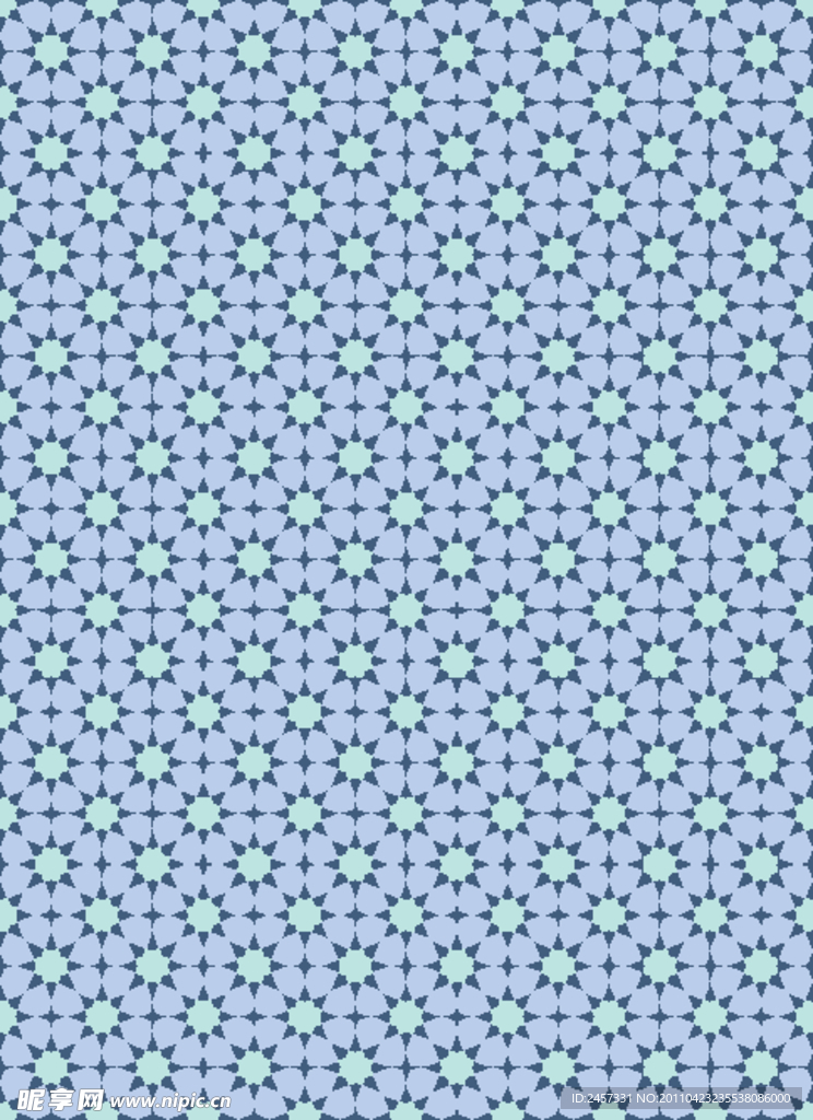 无缝古典花纹底纹