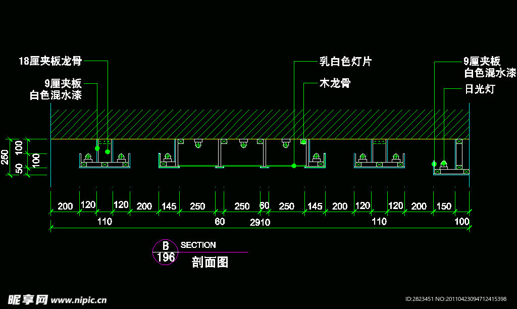 CAD之复式住宅