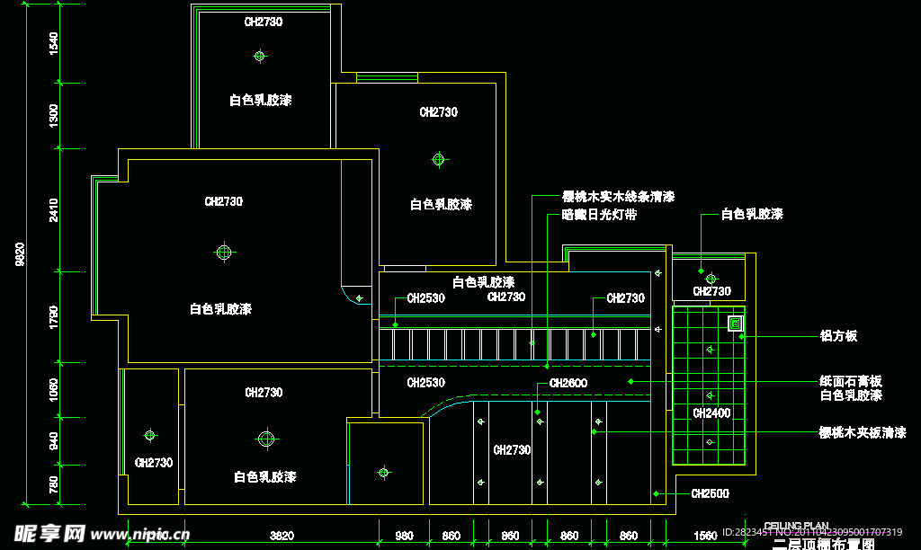 CAD之复式住宅