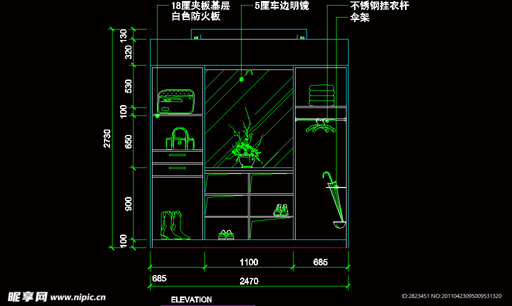 CAD之复式住宅