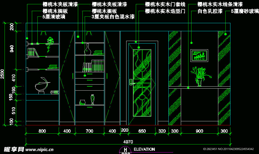 CAD之复式住宅