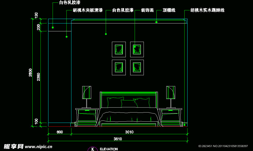 CAD之复式住宅