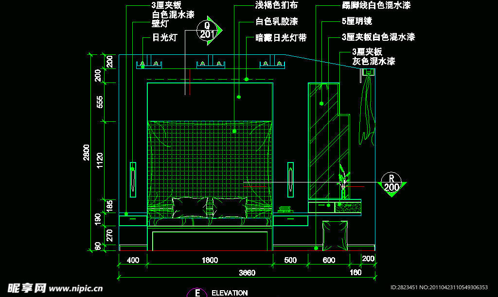 CAD之复式住宅