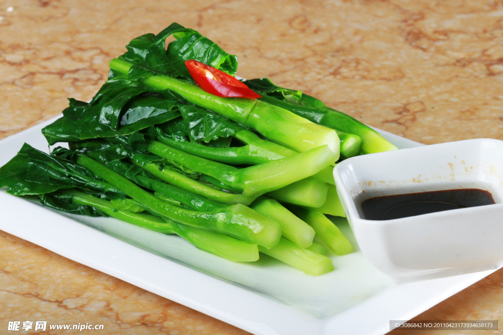 白灼广东芥兰