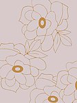 花朵移门