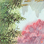 装饰画 春雨