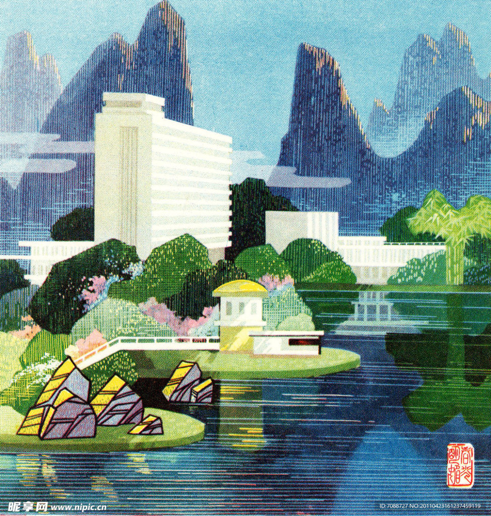 装饰画 春光明媚