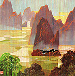 装饰画 奇峰镇外看奇峰