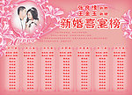 浪漫幸福婚宴喜榜