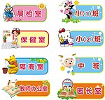 幼儿园标牌