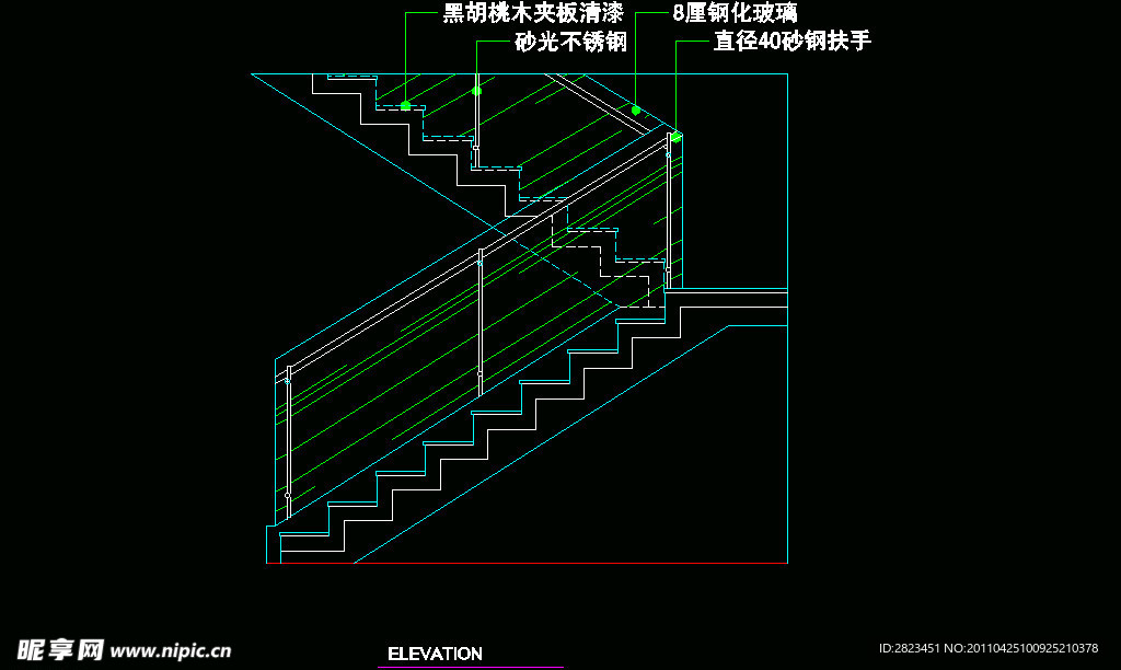 CAD之复式住宅