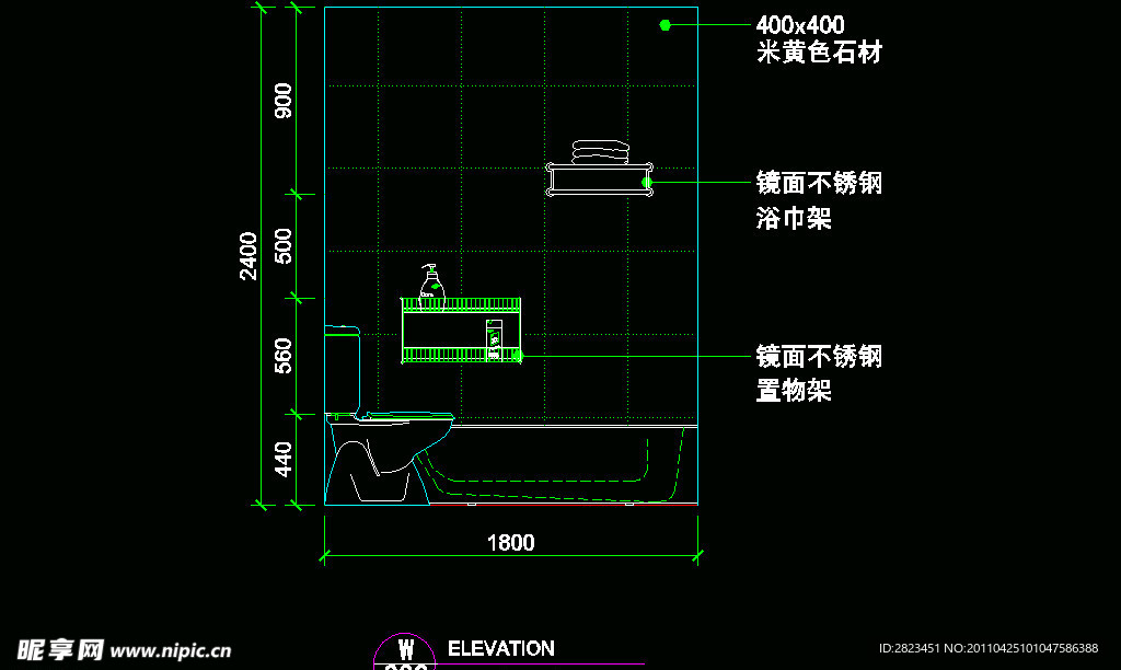 CAD之复式住宅