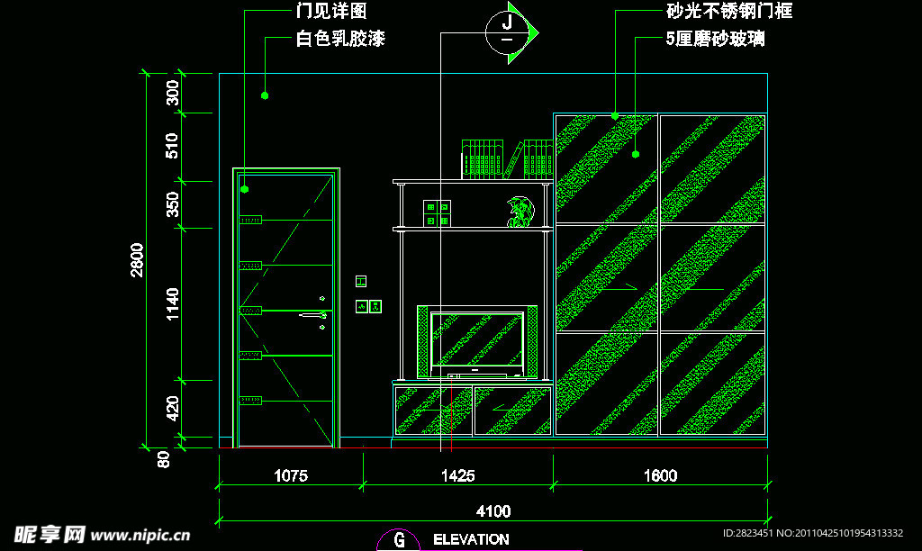 CAD之复式住宅