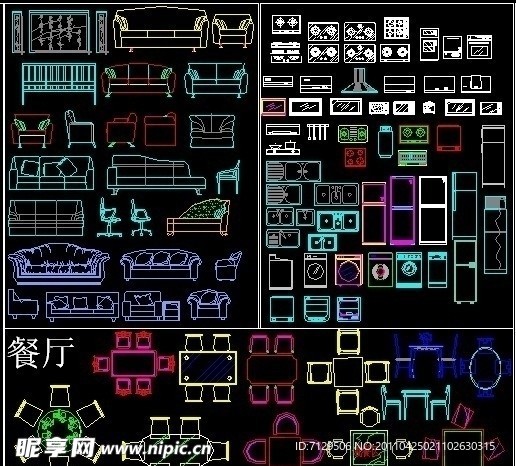 室内CAD模型