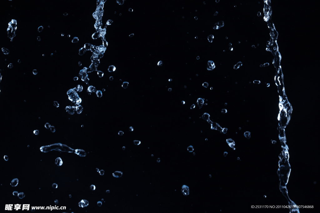 水滴水珠水花