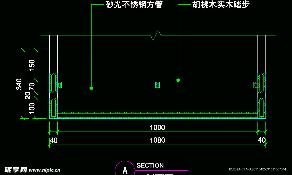 CAD之复式住宅