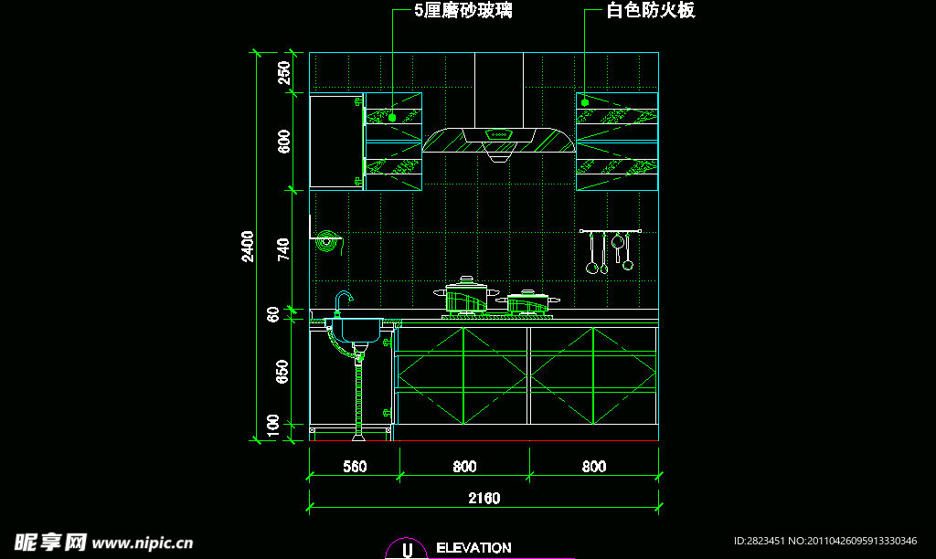 CAD之复式住宅