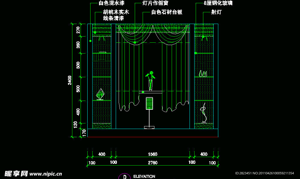 CAD之复式住宅