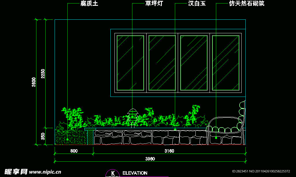 CAD之复式住宅