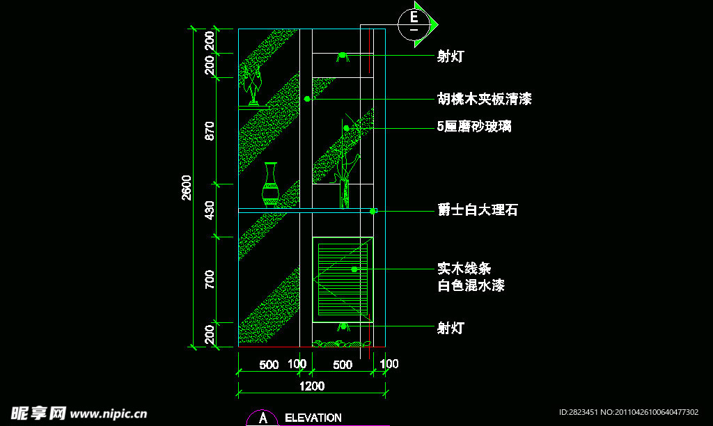 CAD之复式住宅