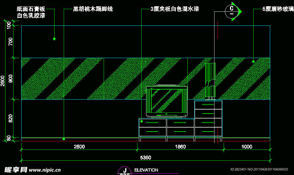 CAD之复式住宅