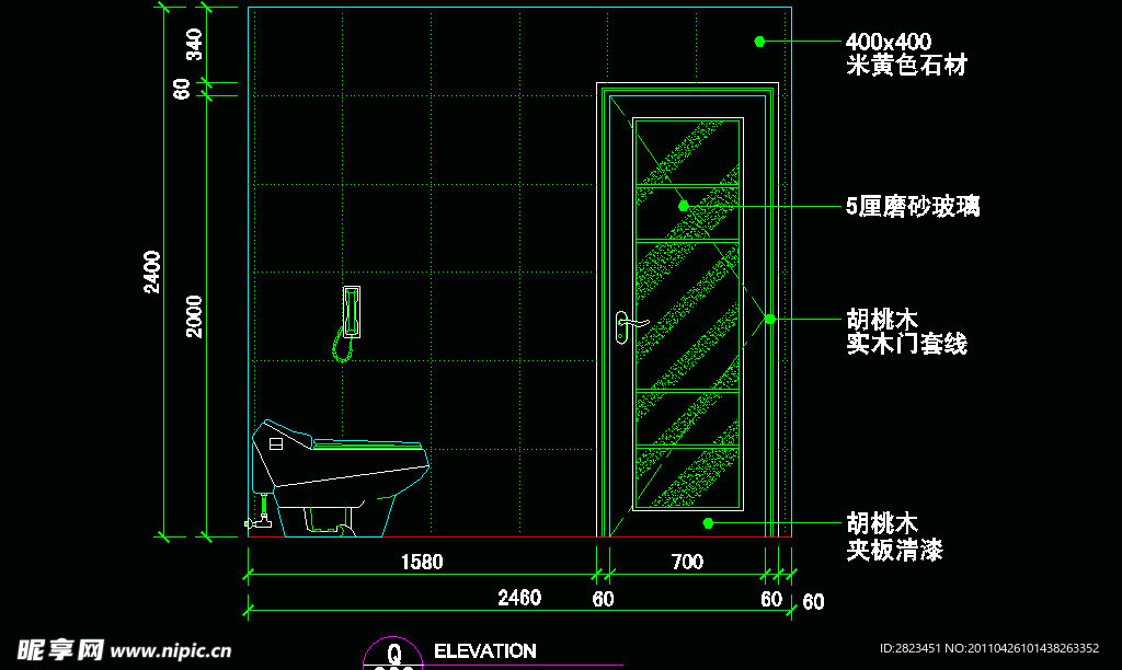 CAD之复式住宅