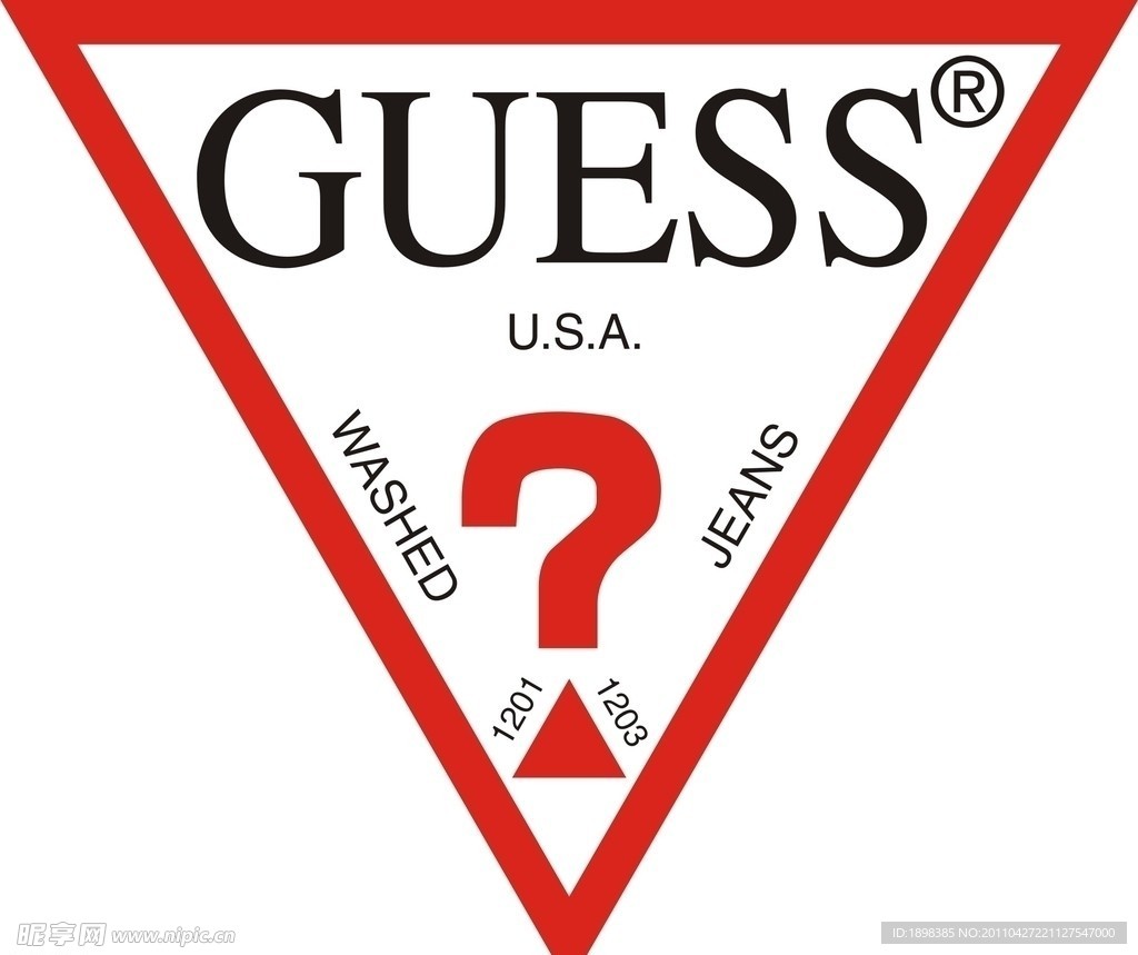 GUESS标志