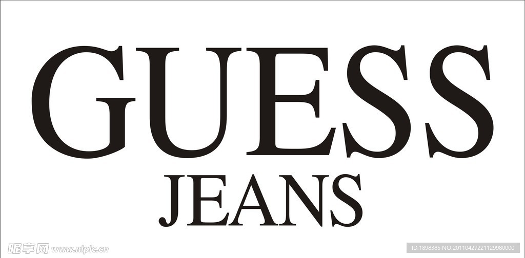 GUESS标志