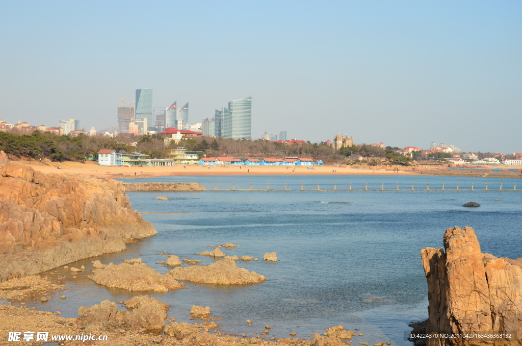 青岛二浴远景图