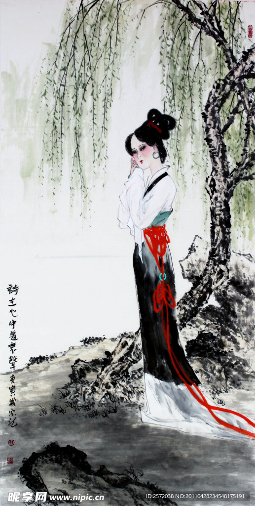 踏春图
