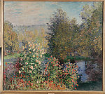 蒙日虹之花园一角 (The Corner of the Garden at Montgeron)