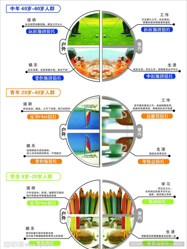 户外室内眼镜